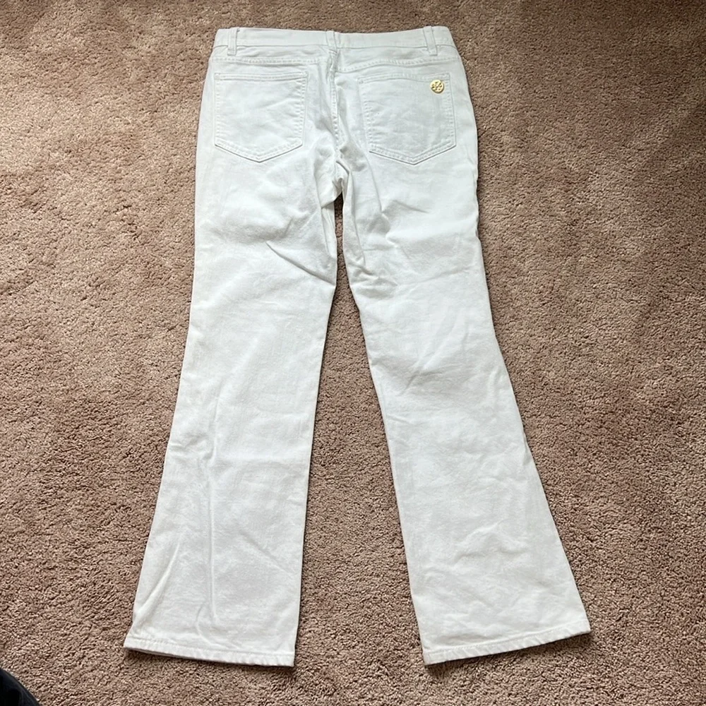 Tory Burch Straight Leg Jean